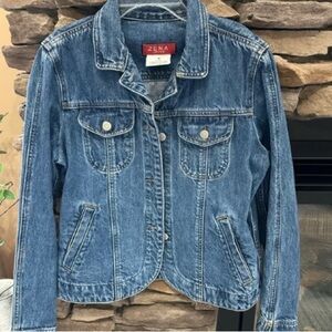 Zena Women's Classic Blue Jean Jacket